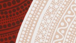 A snippet of artwork Awabakal by artist Michelle Searle