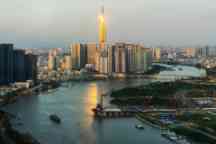Skyline with Landmark 81, Ho Chi Minh City
