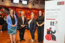 Swinburne's MedTechVic hub showcase brings together people, design, digitisation and manufacturing to reshape assisted living through inclusive innovation