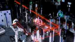 Research Laser in use. 