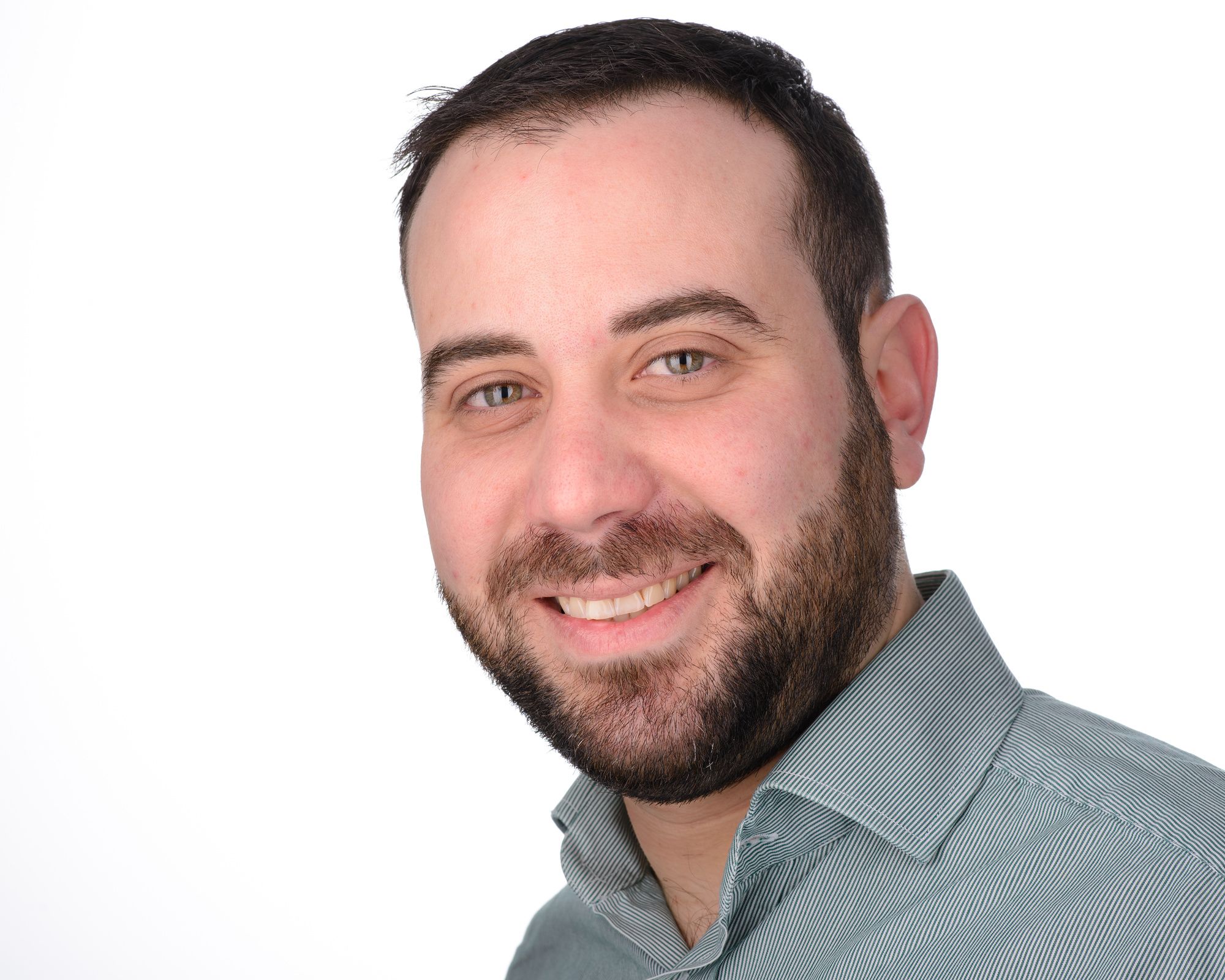 Headshot of Carlo Garofalo with a white background