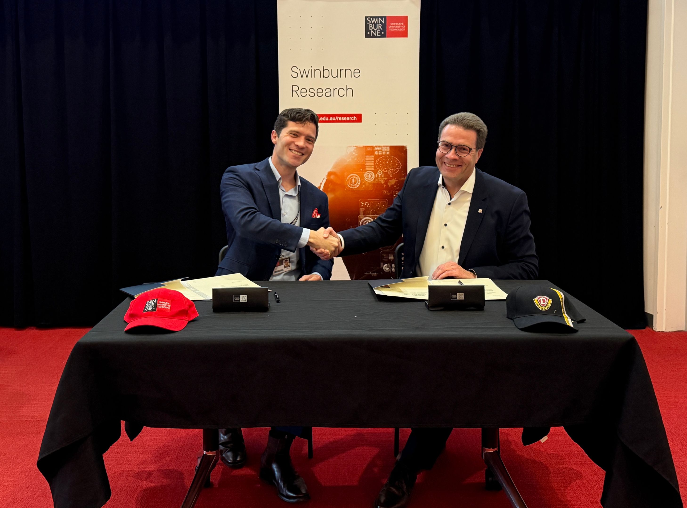Swinburne partners with the Fraunhofer Institute for Material and Beam Technology IWS to accelerate industrial innovation